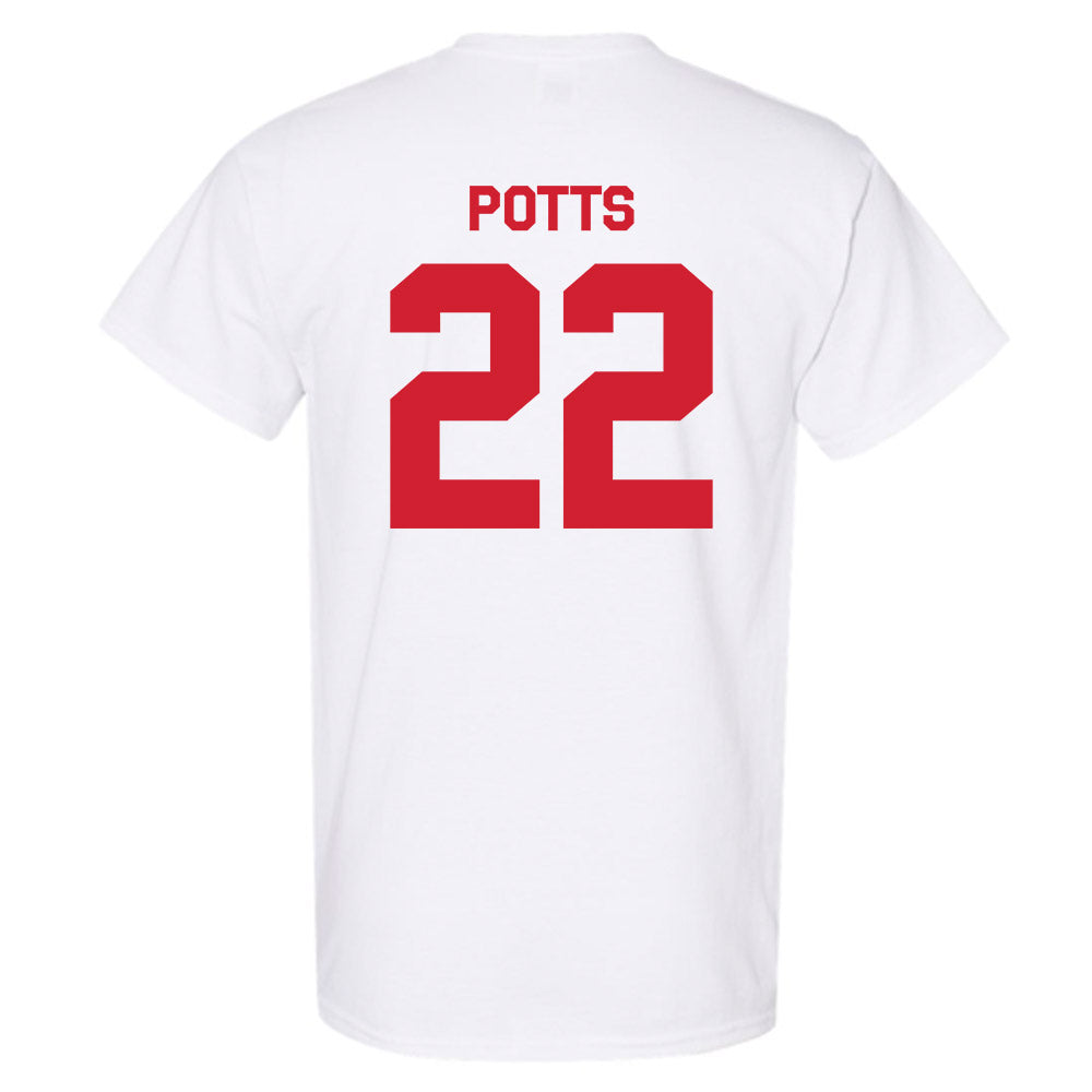 Nebraska - NCAA Women's Basketball : Natalie Potts - Classic Shersey T-Shirt-1