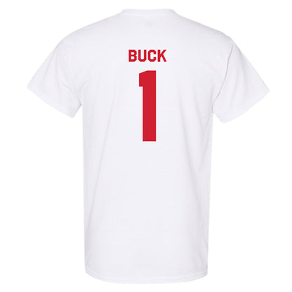 Nebraska - NCAA Baseball : Jett Buck - Classic Shersey T-Shirt-1