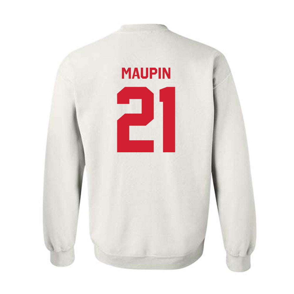 Nebraska - NCAA Women's Basketball : Eliza Maupin - Classic Shersey Crewneck Sweatshirt-1