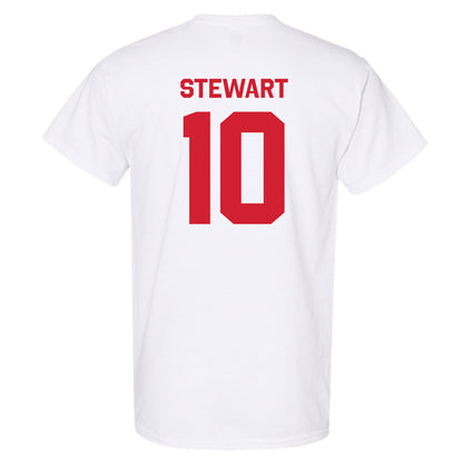 Nebraska - NCAA Women's Basketball : Madeline Stewart - Classic Shersey T-Shirt-2