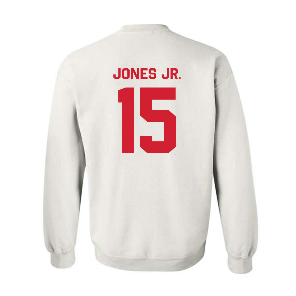 Nebraska - NCAA Football : Anthony Jones Jr. - Classic Shersey Crewneck Sweatshirt-1