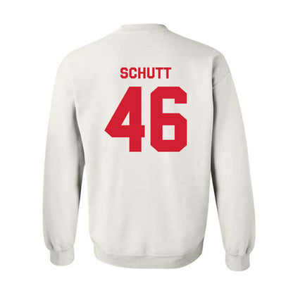 Nebraska - NCAA Football : Connor Schutt - Classic Shersey Crewneck Sweatshirt-1