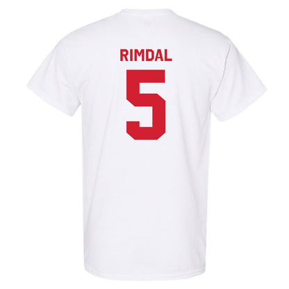 Nebraska - NCAA Women's Basketball : Alberte Rimdal - Classic Shersey T-Shirt-1