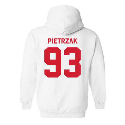 Nebraska - NCAA Football : Kade Pietrzak - Classic Shersey Hooded Sweatshirt-1