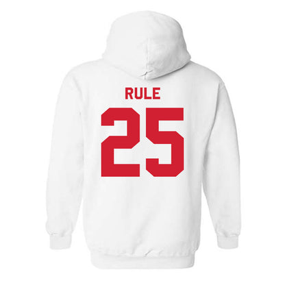 Nebraska - NCAA Football : Jamal Rule - Classic Shersey Hooded Sweatshirt-1