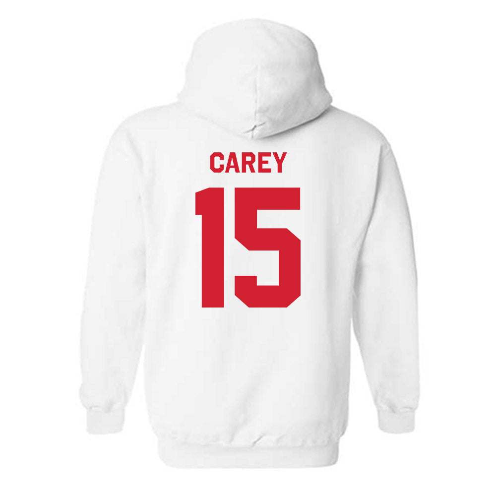 Nebraska - NCAA Baseball : Dylan Carey - Classic Shersey Hooded Sweatshirt-1