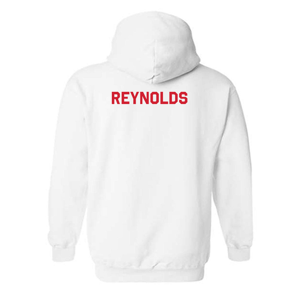 Nebraska - NCAA Football : Jase Reynolds - Classic Shersey Hooded Sweatshirt-1