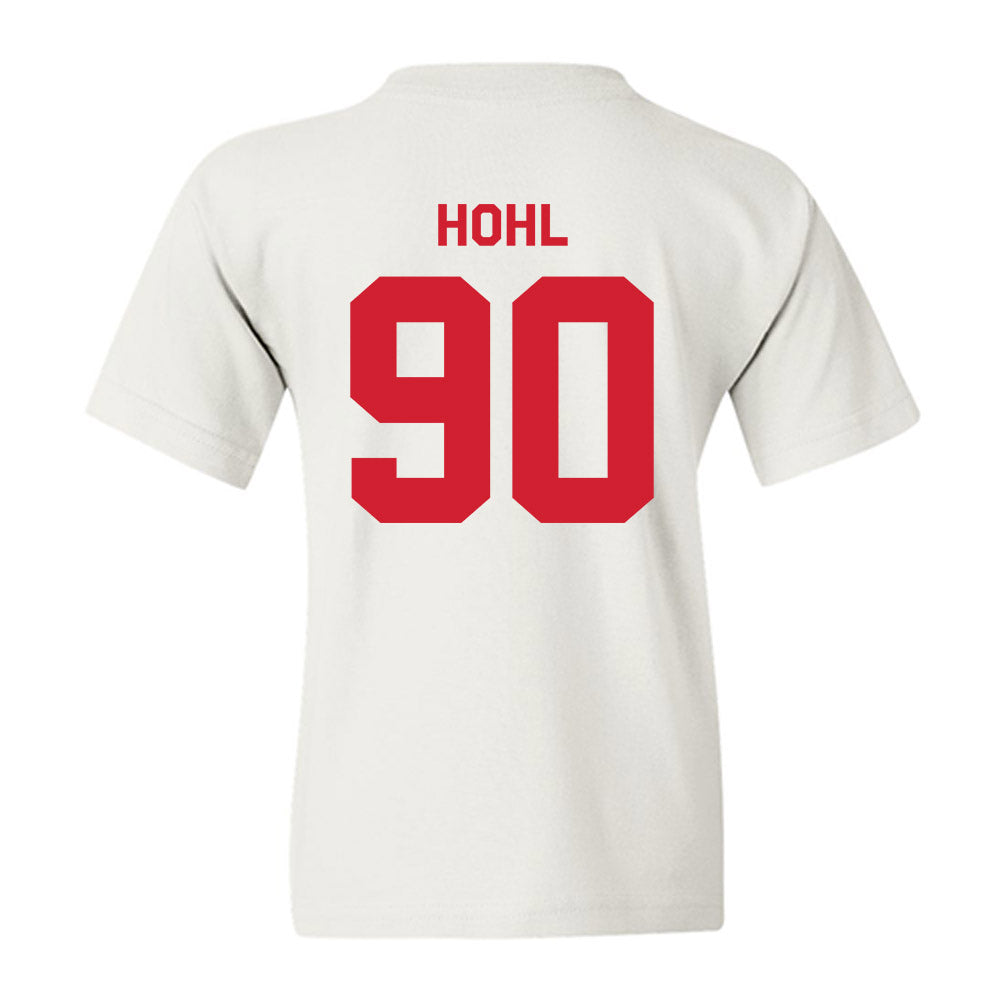 Nebraska - NCAA Football : John Hohl - Classic Shersey Youth T-Shirt-1