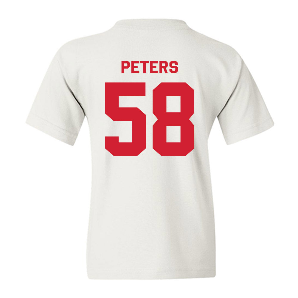 Nebraska - NCAA Football : Jake Peters - Classic Shersey Youth T-Shirt-1