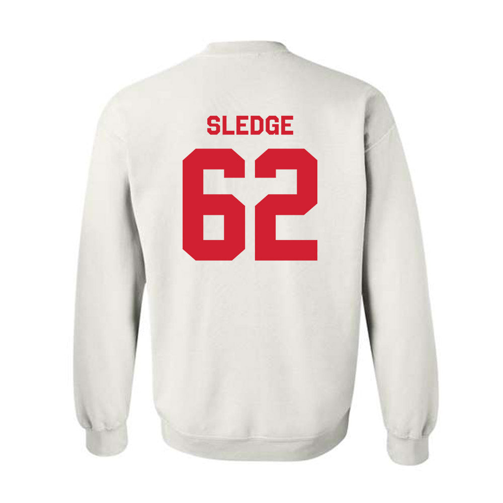 Nebraska - NCAA Football : Sam Sledge - Classic Shersey Crewneck Sweatshirt-1