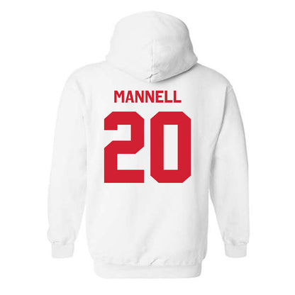 Nebraska - NCAA Baseball : Kevin Mannell - Classic Shersey Hooded Sweatshirt-1