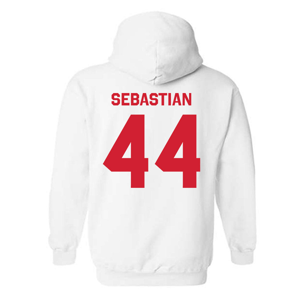 Nebraska - NCAA Baseball : Blake Sebastian - Classic Shersey Hooded Sweatshirt-1