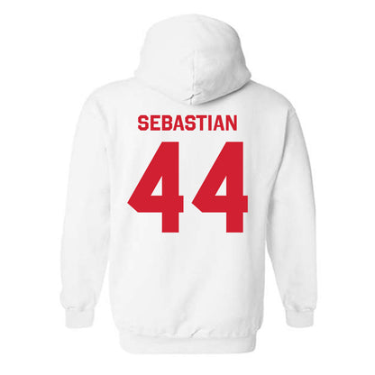 Nebraska - NCAA Baseball : Blake Sebastian - Classic Shersey Hooded Sweatshirt-1