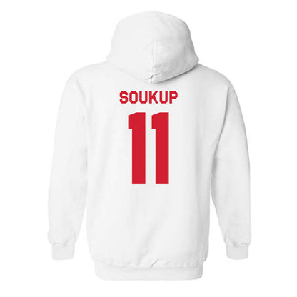 Nebraska - NCAA Football : Bode Soukup - Classic Shersey Hooded Sweatshirt-1