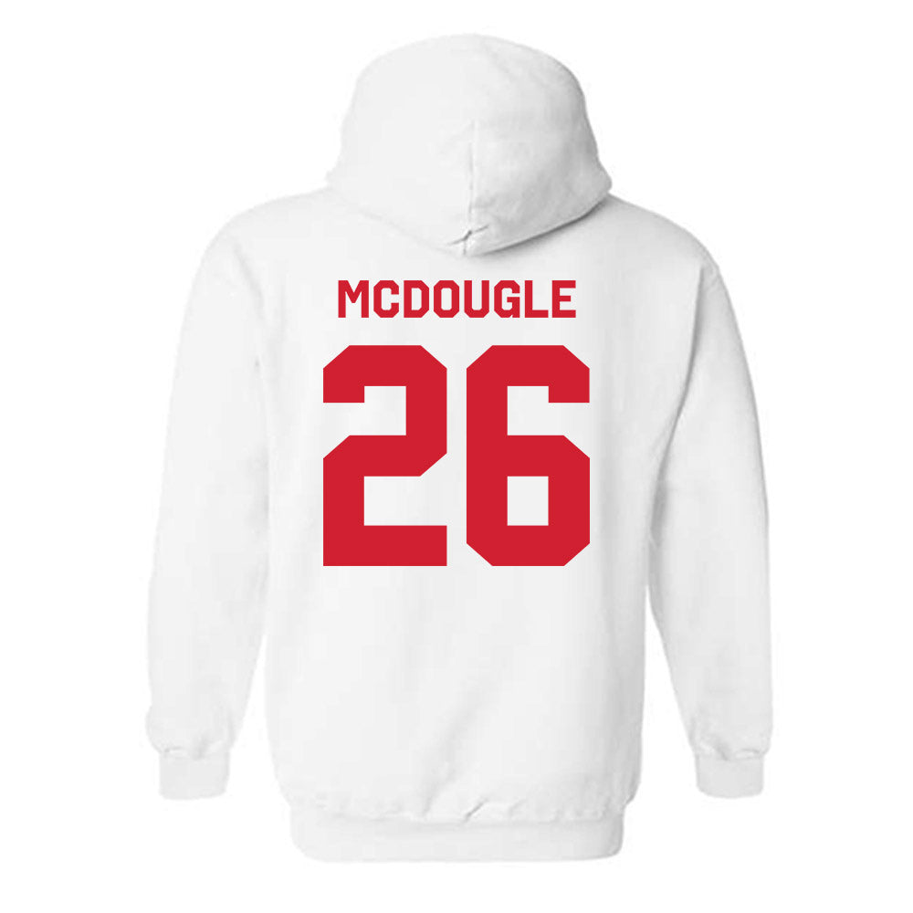 Nebraska - NCAA Football : Dwayne Mcdougle - Classic Shersey Hooded Sweatshirt-1