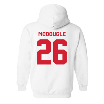 Nebraska - NCAA Football : Dwayne Mcdougle - Classic Shersey Hooded Sweatshirt-1