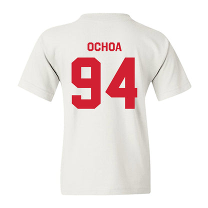 Nebraska - NCAA Football : Jordan Ochoa - Classic Shersey Youth T-Shirt-1