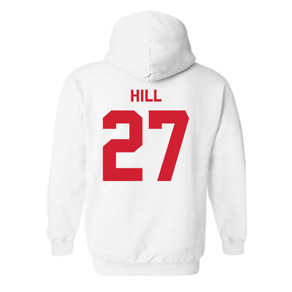 Nebraska - NCAA Softball : Natalia Hill - Classic Shersey Hooded Sweatshirt-1
