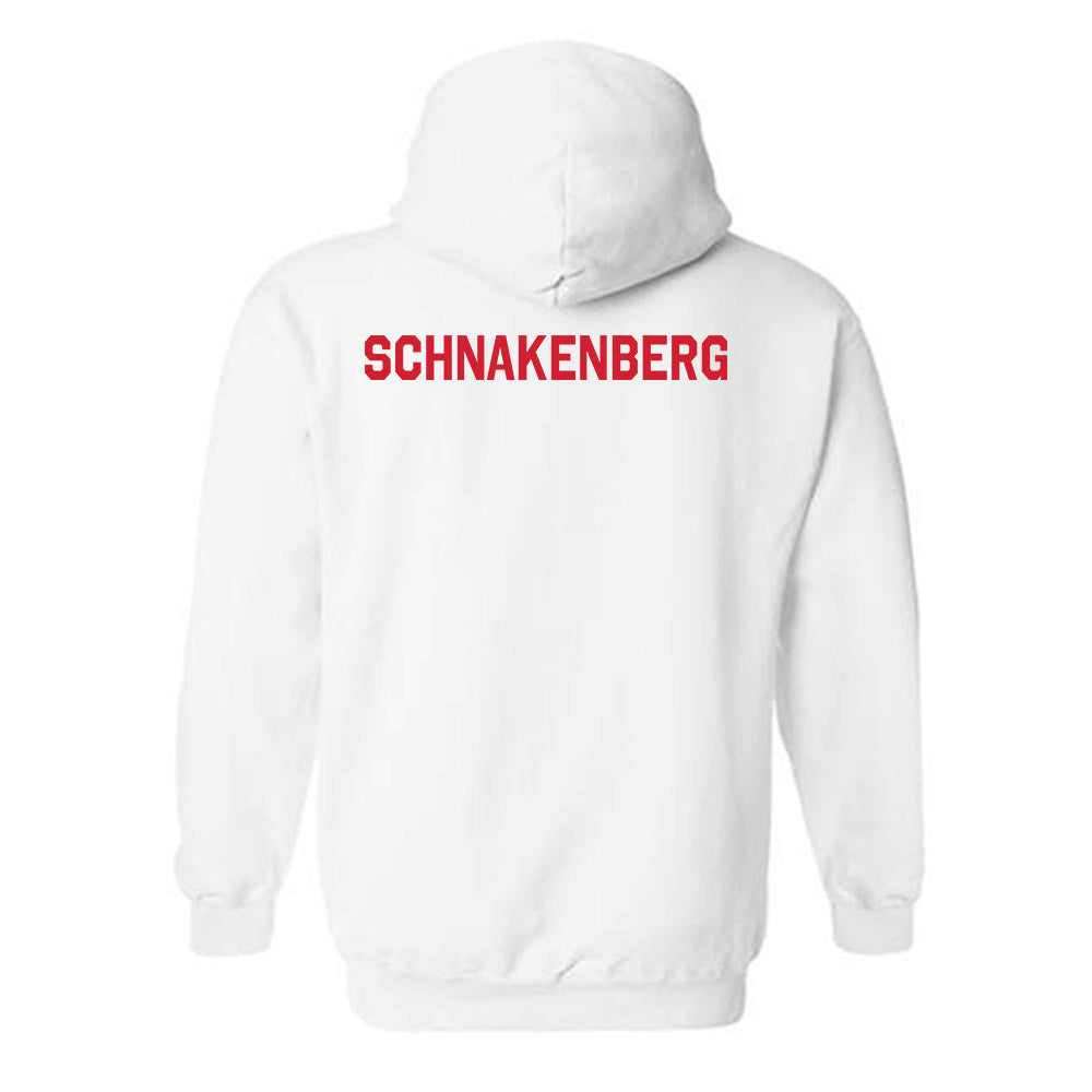 Nebraska - NCAA Men's Track & Field : Seth Schnakenberg - Classic Shersey Hooded Sweatshirt-1