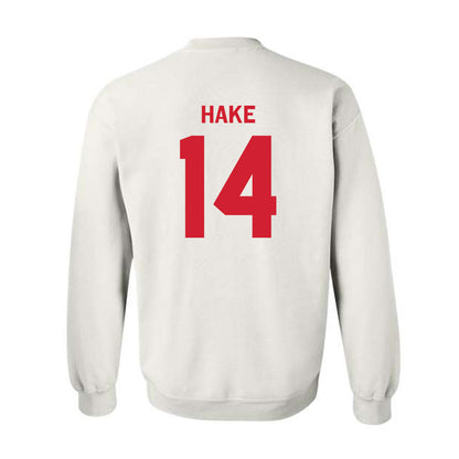 Nebraska - NCAA Women's Basketball : Callin Hake - Classic Shersey Crewneck Sweatshirt-1