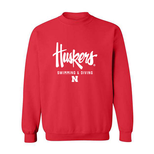 Nebraska - NCAA Women's Swimming & Diving : Jordyn Schmucker - Classic Shersey Crewneck Sweatshirt-0
