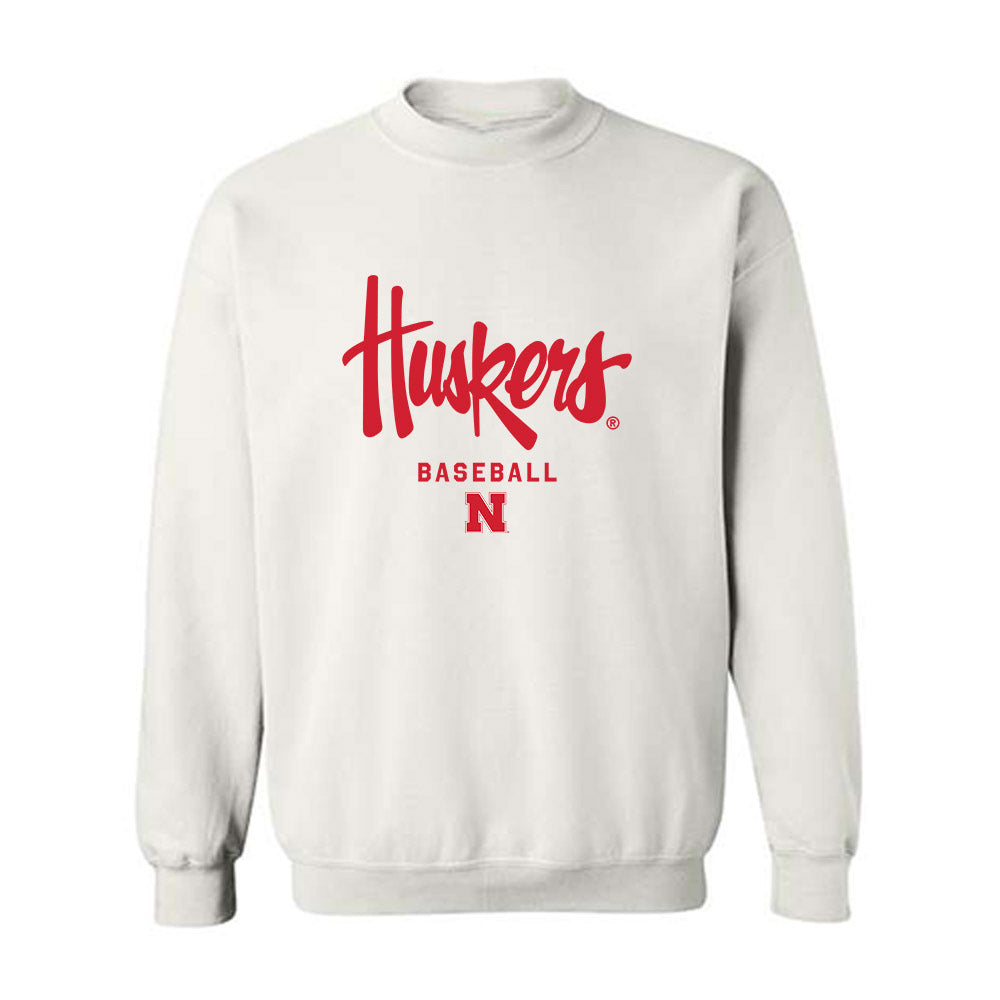 Nebraska - NCAA Baseball : Cooper Grace - Classic Shersey Crewneck Sweatshirt-0