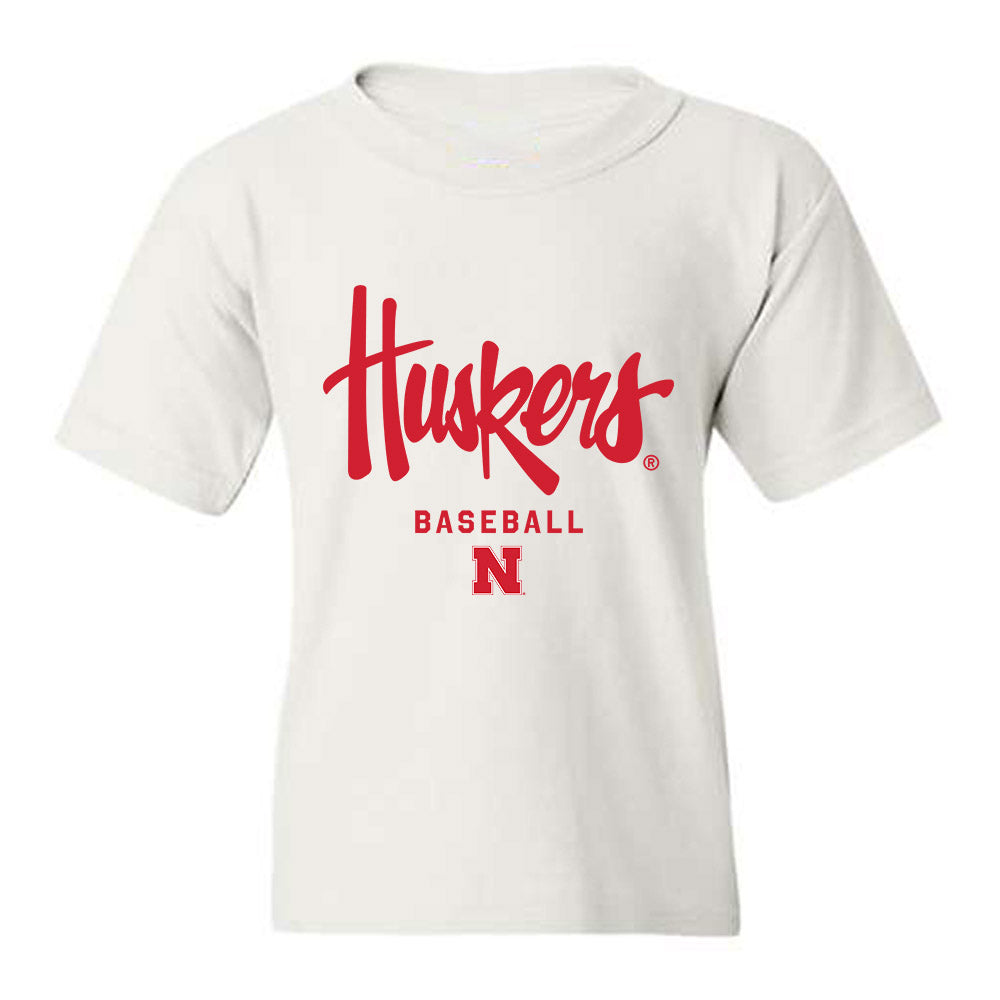 Nebraska - NCAA Baseball : Will Jesske - Classic Shersey Youth T-Shirt-0