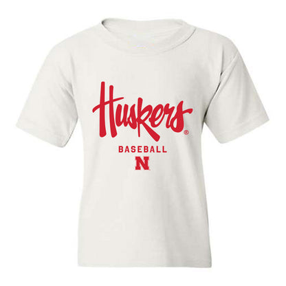 Nebraska - NCAA Baseball : Will Jesske - Classic Shersey Youth T-Shirt-0