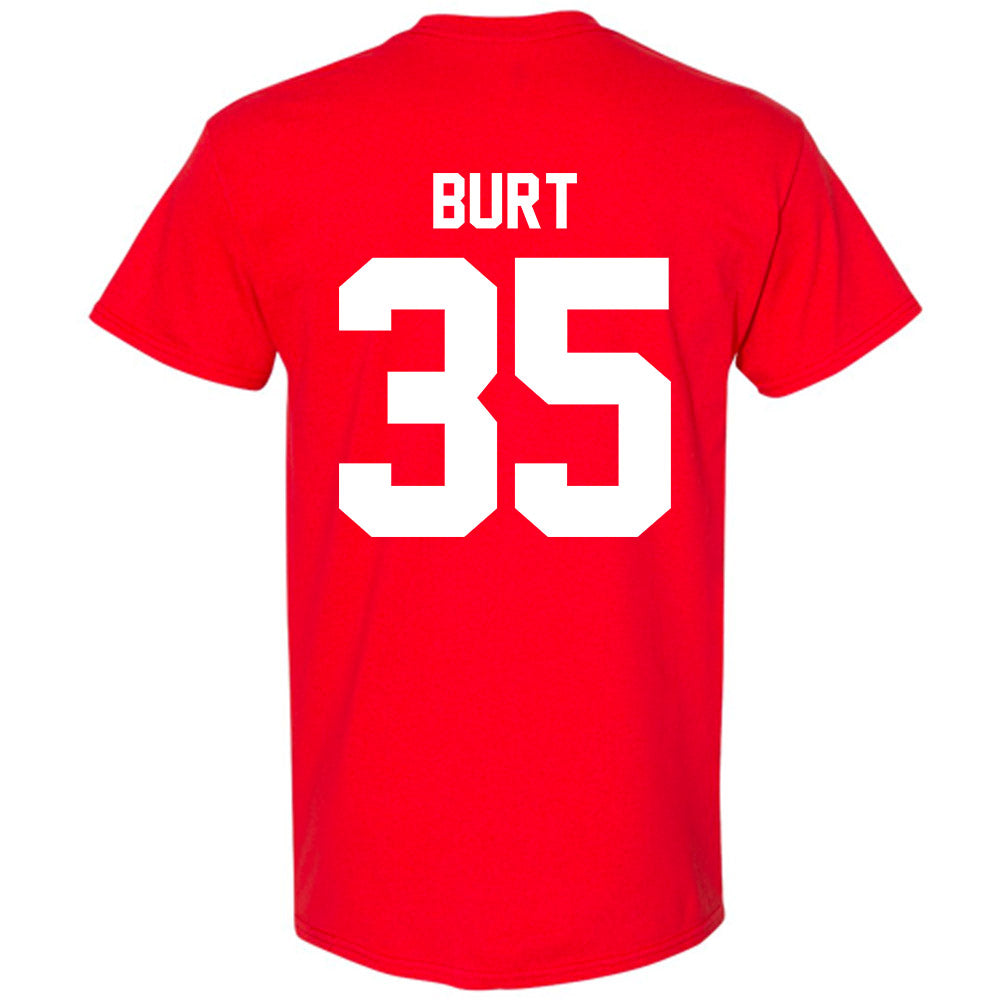 Nebraska - NCAA Men's Basketball : Henry Burt - Classic Shersey T-Shirt-3