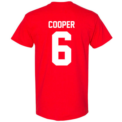 Nebraska - NCAA Men's Basketball : Will Cooper - Classic Shersey T-Shirt-3