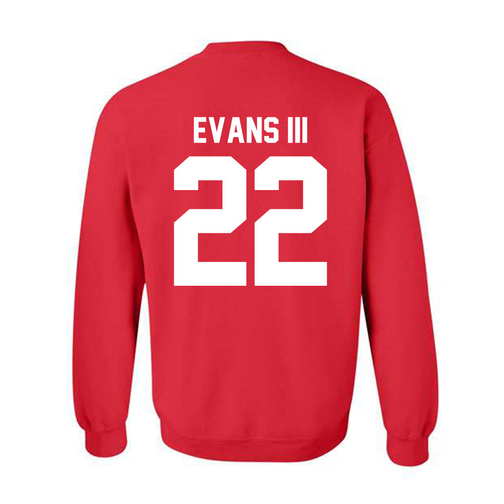 Nebraska - NCAA Football : Victor Evans III - Classic Shersey Crewneck Sweatshirt-3