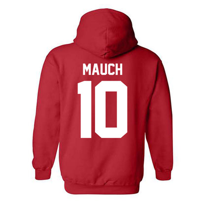 Nebraska - NCAA Women's Volleyball : Olivia Mauch - Classic Shersey Hooded Sweatshirt-1