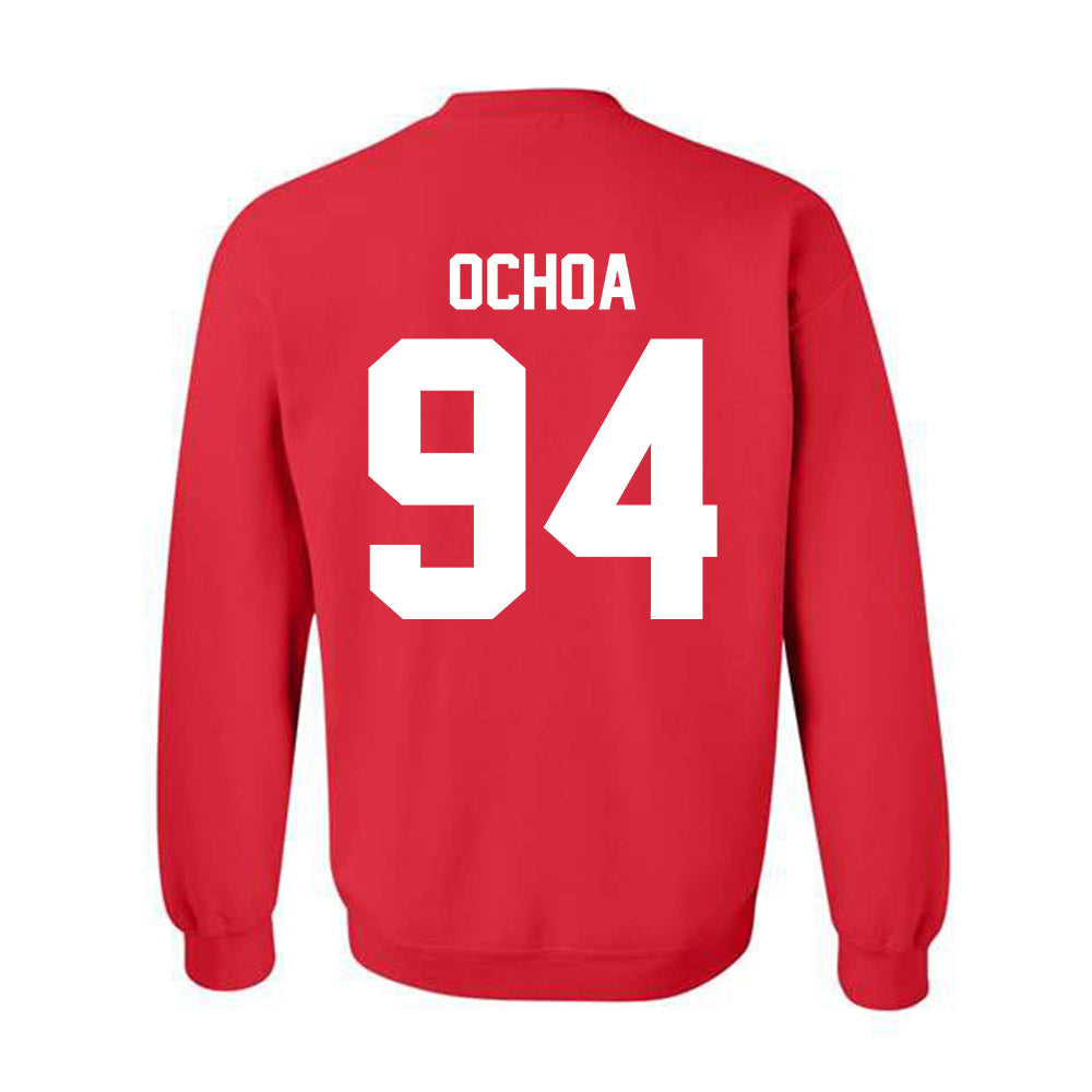 Nebraska - NCAA Football : Jordan Ochoa - Classic Shersey Crewneck Sweatshirt-1