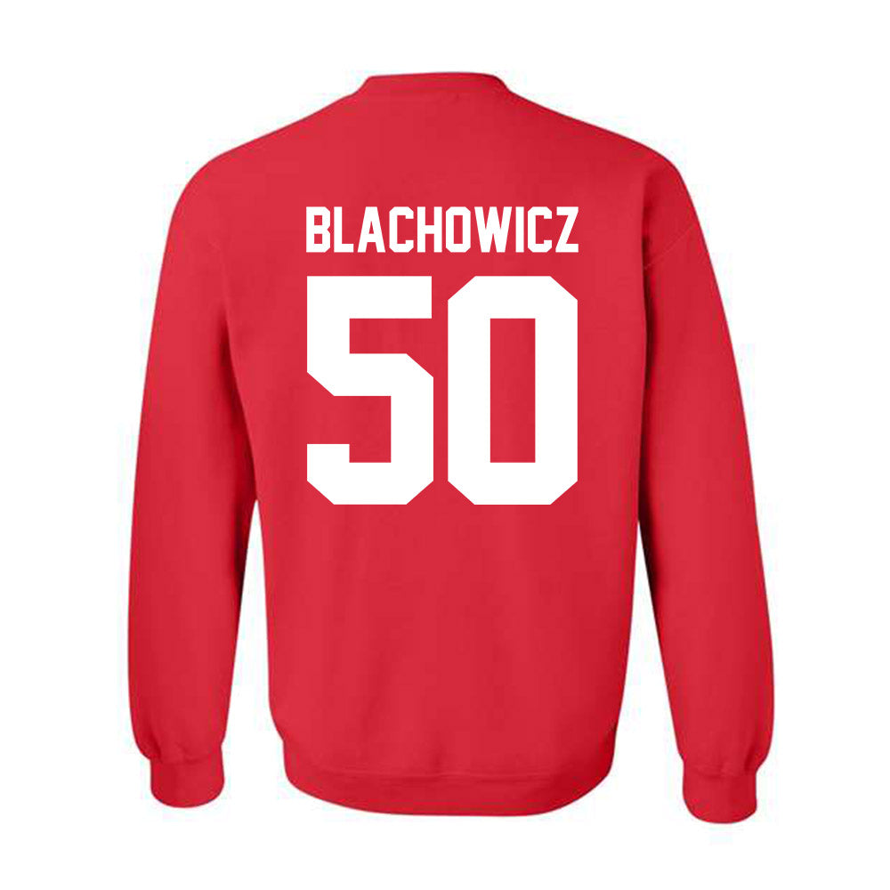Nebraska - NCAA Baseball : Gavin Blachowicz - Classic Shersey Crewneck Sweatshirt-1