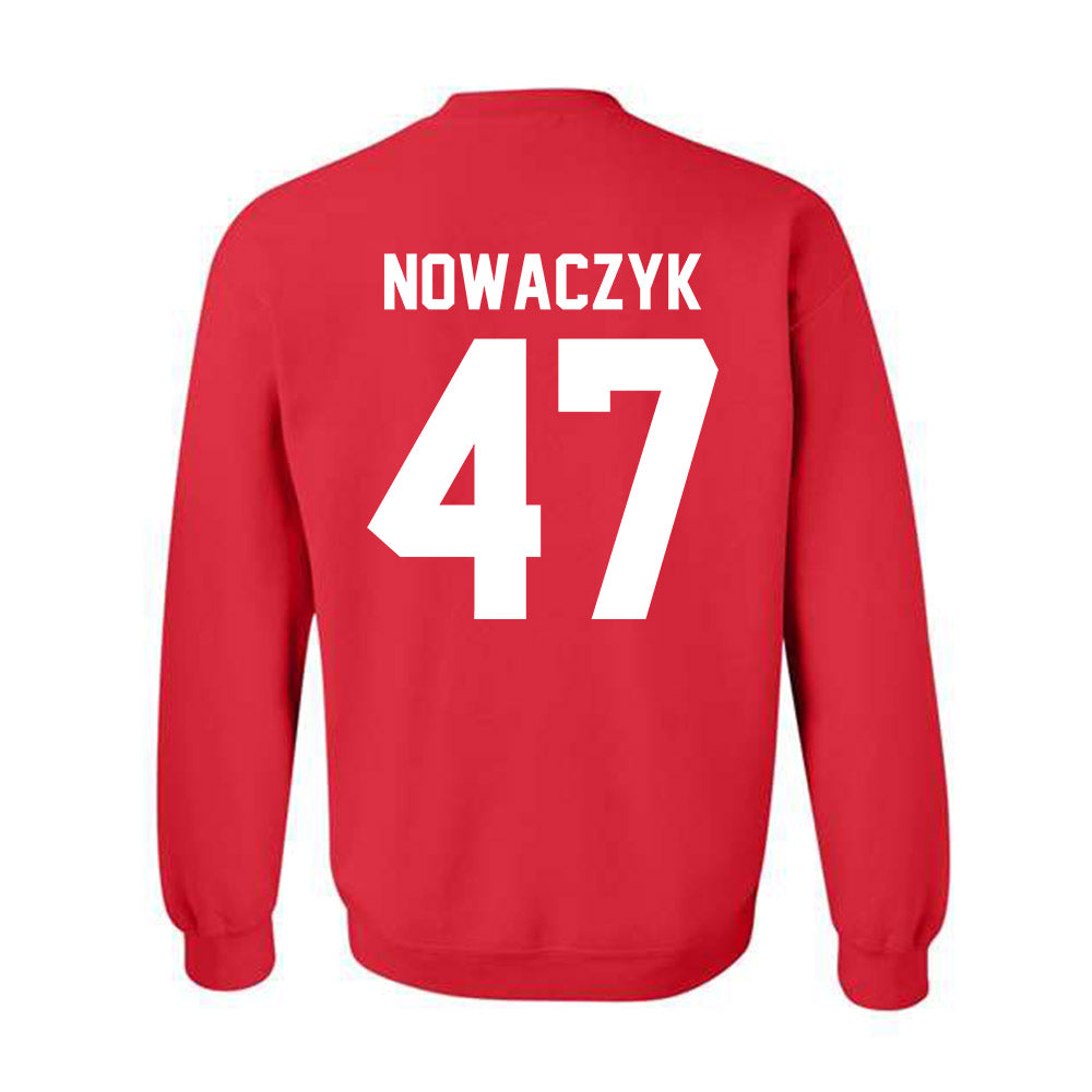 Nebraska - NCAA Baseball : Colin Nowaczyk - Classic Shersey Crewneck Sweatshirt-1
