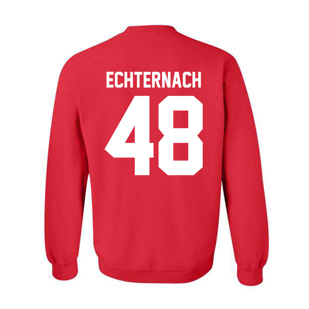 Nebraska - NCAA Football : Cayden Echternach - Classic Shersey Crewneck Sweatshirt-1