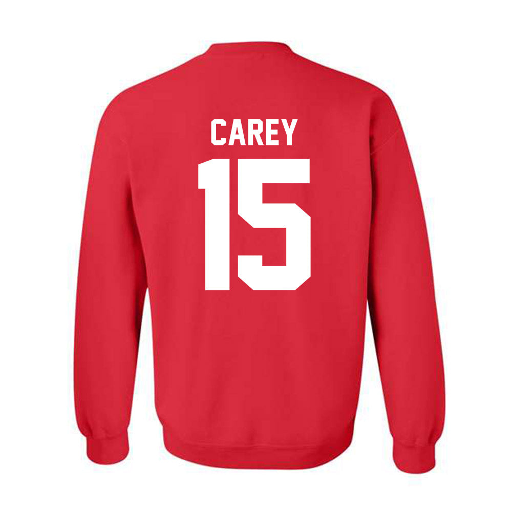 Nebraska - NCAA Baseball : Dylan Carey - Classic Shersey Crewneck Sweatshirt-1