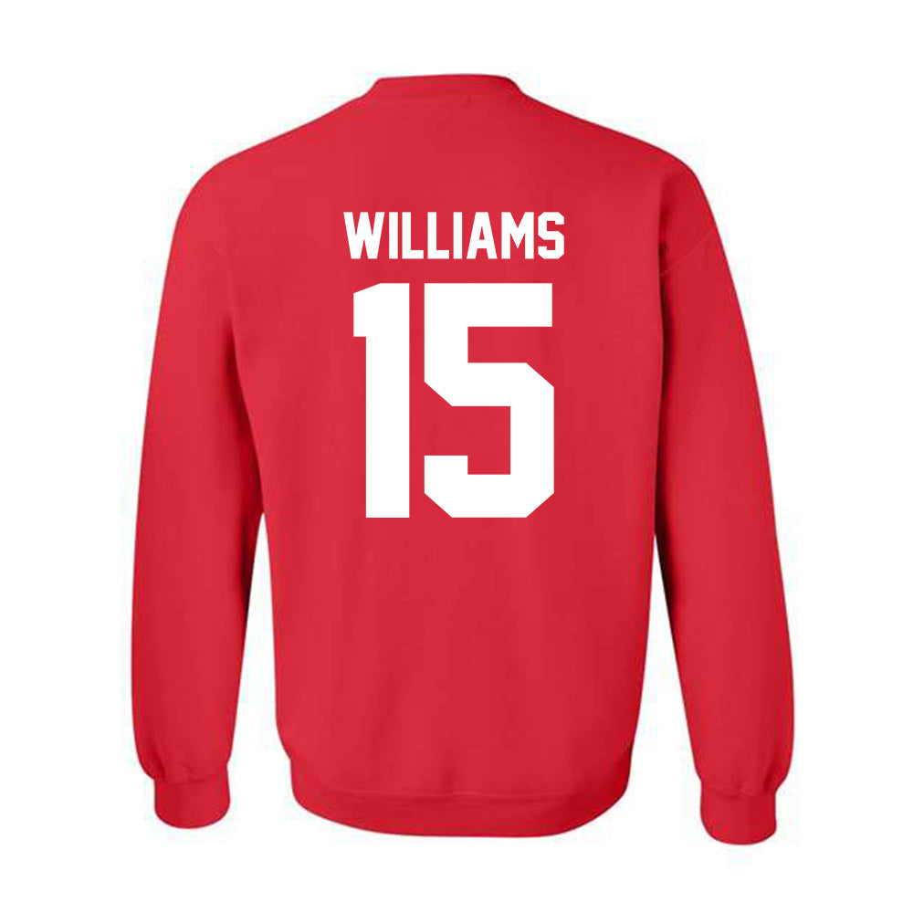 Nebraska - NCAA Softball : Kennadi Williams - Classic Shersey Crewneck Sweatshirt-1