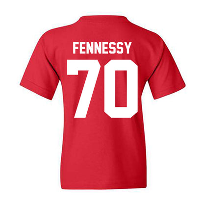 Nebraska - NCAA Football : Nolan Fennessy - Classic Shersey Youth T-Shirt-1
