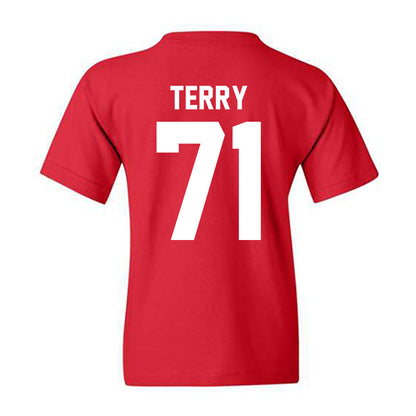 Nebraska - NCAA Football : Tyson Terry - Classic Shersey Youth T-Shirt-3