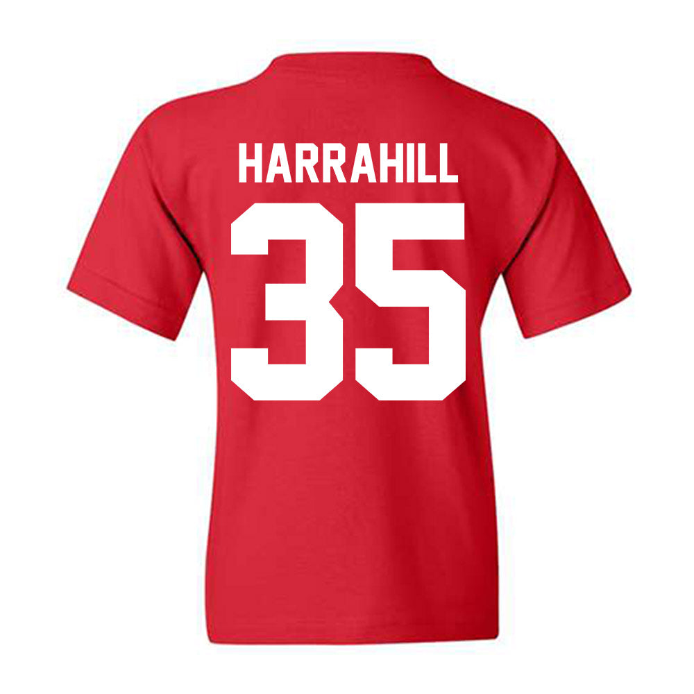 Nebraska - NCAA Baseball : Ryan Harrahill - Classic Shersey Youth T-Shirt-1
