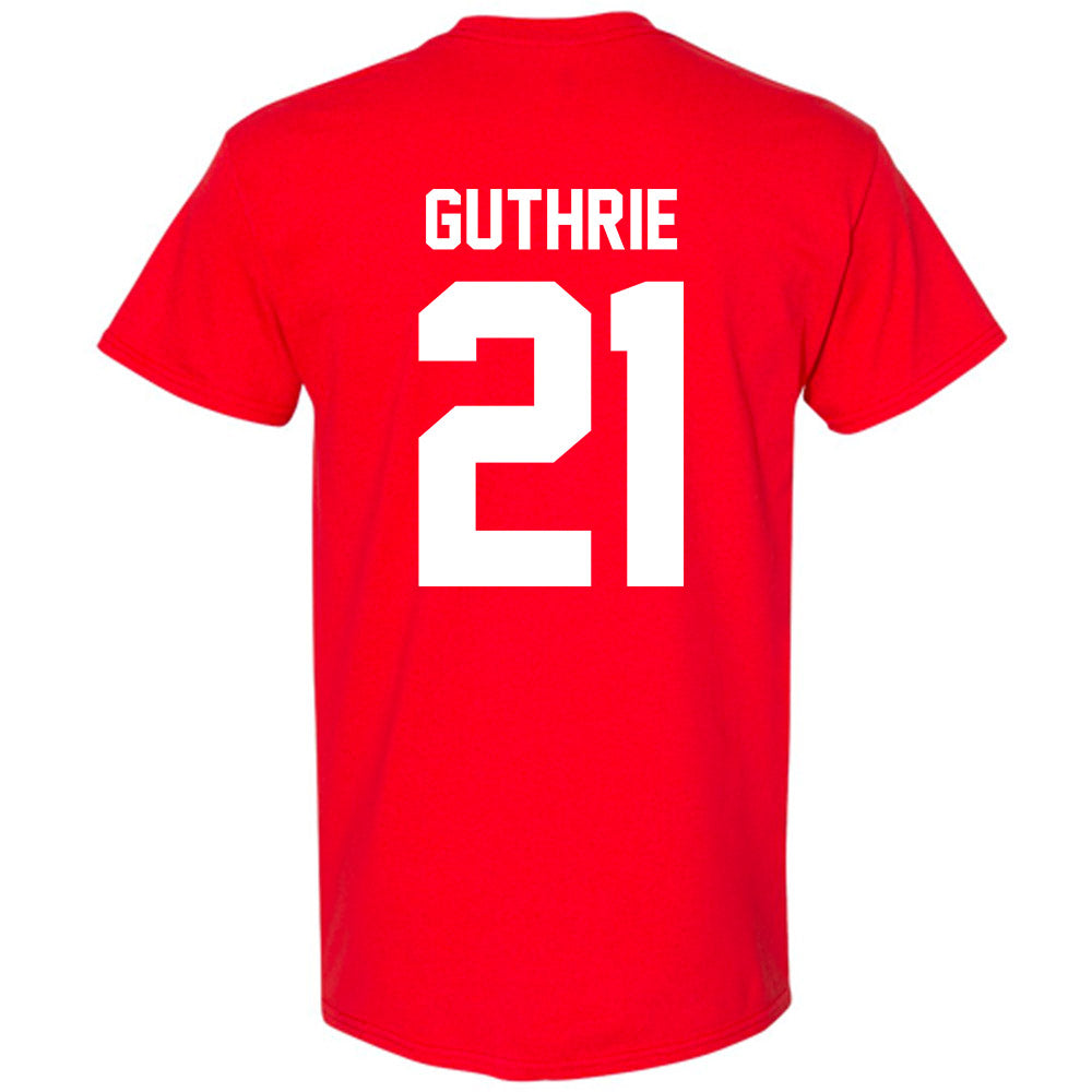 Nebraska - NCAA Football : Rex Guthrie - Classic Shersey T-Shirt-1