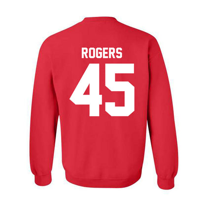 Nebraska - NCAA Football : Dylan Rogers - Classic Shersey Crewneck Sweatshirt-3