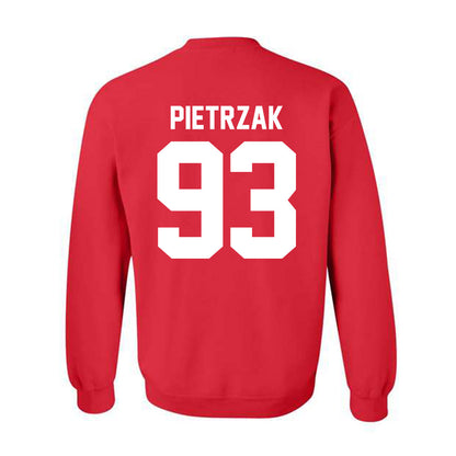 Nebraska - NCAA Football : Kade Pietrzak - Classic Shersey Crewneck Sweatshirt-3