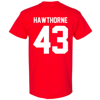 Nebraska - NCAA Football : Will Hawthorne - Classic Shersey T-Shirt-1
