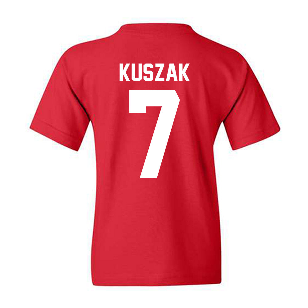Nebraska - NCAA Softball : Ava Kuszak - Classic Shersey Youth T-Shirt-1