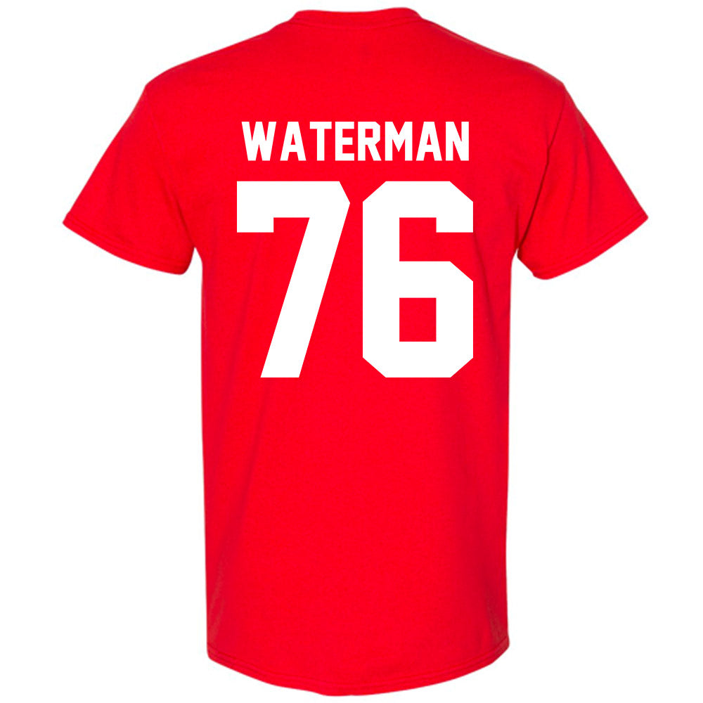 Nebraska - NCAA Football : Rex Waterman - Classic Shersey T-Shirt-3