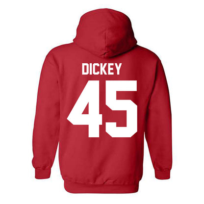 Nebraska - NCAA Football : Izaac Dickey - Classic Shersey Hooded Sweatshirt-1