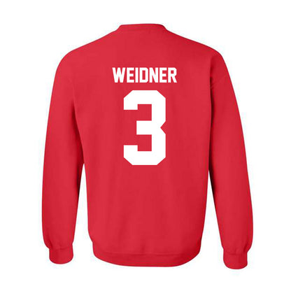 Nebraska - NCAA Women's Basketball : Allison Weidner - Classic Shersey Crewneck Sweatshirt-1