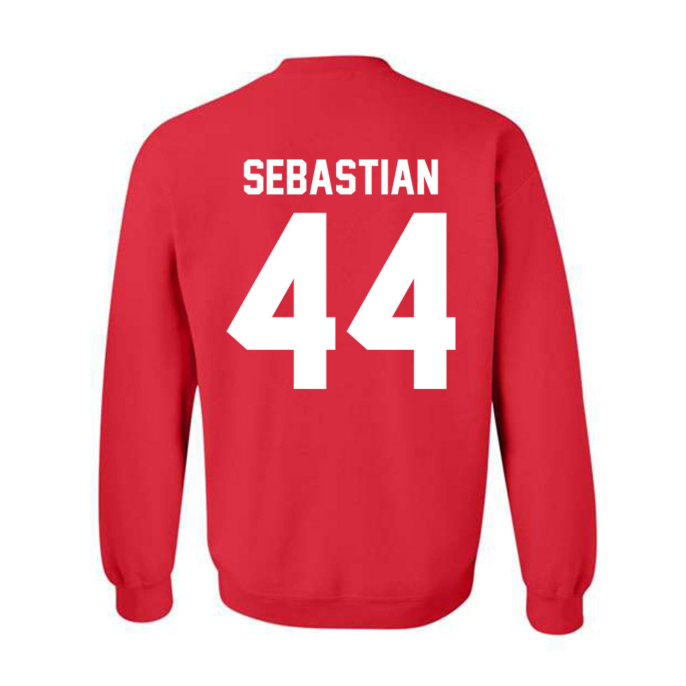 Nebraska - NCAA Baseball : Blake Sebastian - Classic Shersey Crewneck Sweatshirt-1